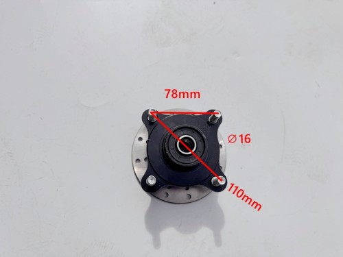 16MM SPLINE WHEEL HUB 4 STUD with Disc Mini Jeep