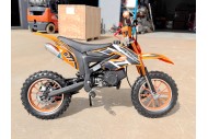 49cc Mini Motor Dirt Bike, Pocket Rocket, Pee Wee Motorcycle, ATV 50CC Engine for Kids in Orange