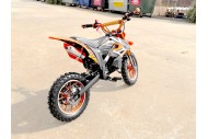 49cc Mini Motor Dirt Bike, Pocket Rocket, Pee Wee Motorcycle, ATV 50CC Engine for Kids in Orange