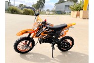 49cc Mini Motor Dirt Bike, Pocket Rocket, Pee Wee Motorcycle, ATV 50CC Engine for Kids in Orange