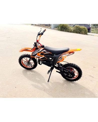 49cc Mini Motor Dirt Bike, Pocket Rocket, Pee Wee Motorcycle, ATV 50CC Engine for Kids in Orange