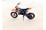 49cc Mini Motor Dirt Bike, Pocket Rocket, Pee Wee Motorcycle, ATV 50CC Engine for Kids in Orange