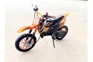 49cc Mini Motor Dirt Bike, Pocket Rocket, Pee Wee Motorcycle, ATV 50CC Engine for Kids in Orange