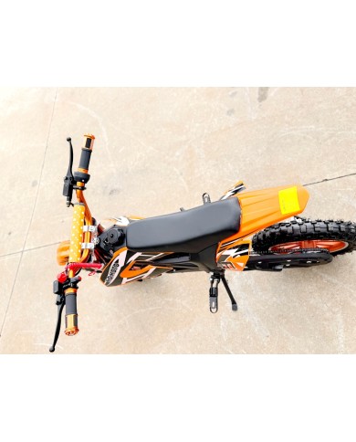 49cc Mini Motor Dirt Bike, Pocket Rocket, Pee Wee Motorcycle, ATV 50CC Engine for Kids in Orange