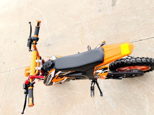 49cc Mini Motor Dirt Bike, Pocket Rocket, Pee Wee Motorcycle, ATV 50CC Engine for Kids in Orange