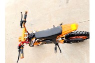 49cc Mini Motor Dirt Bike, Pocket Rocket, Pee Wee Motorcycle, ATV 50CC Engine for Kids in Orange