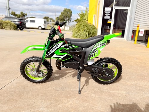 49cc Motorbike Mini Motor Dirt Bike for Kids, Pocket Rocket, Pee Wee Motorcycle 50cc in Green