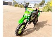 49cc Motorbike Mini Motor Dirt Bike for Kids, Pocket Rocket, Pee Wee Motorcycle 50cc in Green