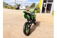 49cc Motorbike Mini Motor Dirt Bike for Kids, Pocket Rocket, Pee Wee Motorcycle 50cc in Green