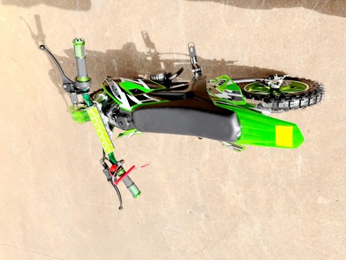 49cc Motorbike Mini Motor Dirt Bike for Kids, Pocket Rocket, Pee Wee Motorcycle 50cc in Green