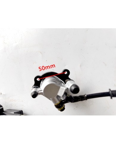 Hydraulic Disc Brake Caliper System+Pad Dirt bike Go kart Buggy 22mm Right Hand