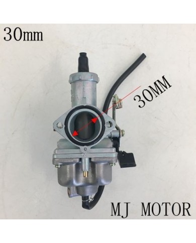 HS PZ 30mm Cable Choke Carby Carburetor 140 150 200 250cc PIT Quad Dirt Bike ATV