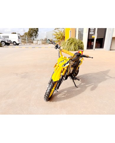 49CC MINI MOTOR DIRT BIKE KIDS POCKET ROCKET PEE WEE MOTORCYCLE ATV 50CC YELLOW