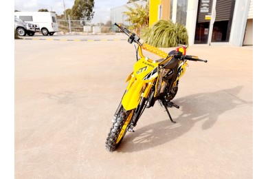 49CC MINI MOTOR DIRT BIKE KIDS POCKET ROCKET PEE WEE MOTORCYCLE ATV 50CC YELLOW