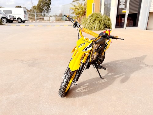 49CC MINI MOTOR DIRT BIKE KIDS POCKET ROCKET PEE WEE MOTORCYCLE ATV 50CC YELLOW
