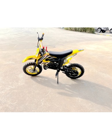 49CC MINI MOTOR DIRT BIKE KIDS POCKET ROCKET PEE WEE MOTORCYCLE ATV 50CC YELLOW
