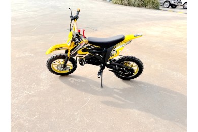49CC MINI MOTOR DIRT BIKE KIDS POCKET ROCKET PEE WEE MOTORCYCLE ATV 50CC YELLOW