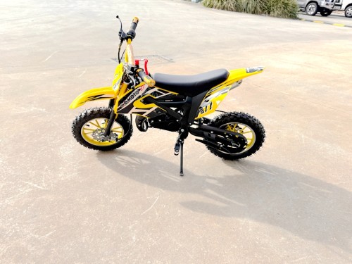 49CC MINI MOTOR DIRT BIKE KIDS POCKET ROCKET PEE WEE MOTORCYCLE ATV 50CC YELLOW