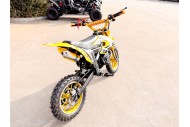 49CC MINI MOTOR DIRT BIKE KIDS POCKET ROCKET PEE WEE MOTORCYCLE ATV 50CC YELLOW