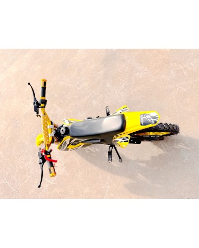 49CC MINI MOTOR DIRT BIKE KIDS POCKET ROCKET PEE WEE MOTORCYCLE ATV 50CC YELLOW