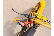 49CC MINI MOTOR DIRT BIKE KIDS POCKET ROCKET PEE WEE MOTORCYCLE ATV 50CC YELLOW