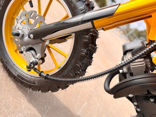 49CC MINI MOTOR DIRT BIKE KIDS POCKET ROCKET PEE WEE MOTORCYCLE ATV 50CC YELLOW