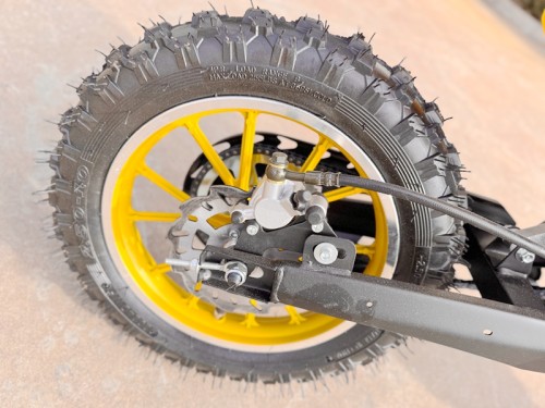 49CC MINI MOTOR DIRT BIKE KIDS POCKET ROCKET PEE WEE MOTORCYCLE ATV 50CC YELLOW