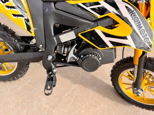 49CC MINI MOTOR DIRT BIKE KIDS POCKET ROCKET PEE WEE MOTORCYCLE ATV 50CC YELLOW