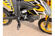 49CC MINI MOTOR DIRT BIKE KIDS POCKET ROCKET PEE WEE MOTORCYCLE ATV 50CC YELLOW