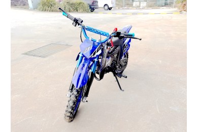 49CC MINI MOTOR DIRT BIKE KIDS POCKET ROCKET PEE WEE MOTORCYCLE ATV 50CC BLUE