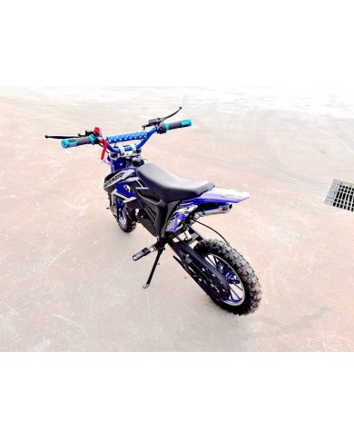 49CC MINI MOTOR DIRT BIKE KIDS POCKET ROCKET PEE WEE MOTORCYCLE ATV 50CC BLUE