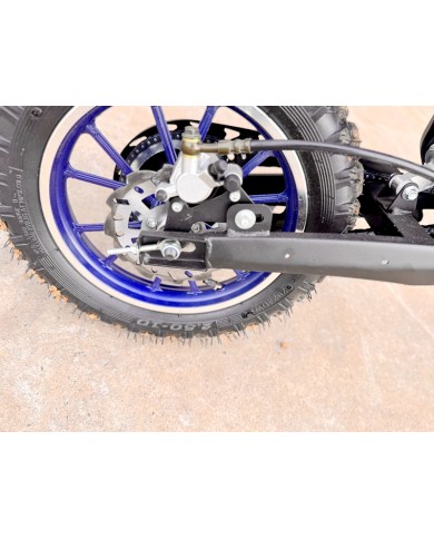 49CC MINI MOTOR DIRT BIKE KIDS POCKET ROCKET PEE WEE MOTORCYCLE ATV 50CC BLUE