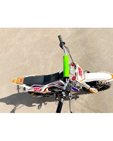 70cc Dirt Bike Trail Pit Bike Motor Electric Start Auto STINGRAY Junior Bike Kid Orange