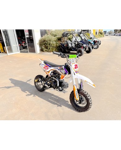 70cc Dirt Bike Trail Pit Bike Motor Electric Start Auto STINGRAY Junior Bike Kid Orange