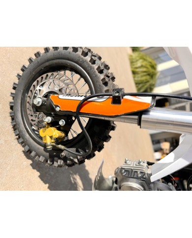 70cc Dirt Bike Trail Pit Bike Motor Electric Start Auto STINGRAY Junior Bike Kid Orange