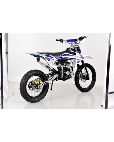 125CC DIRT BIKE PIT MOTOR TRAIL MOTOCROSS PRO DINGO ELECTRIC  START 14/17 BIG WHEEL BLUE