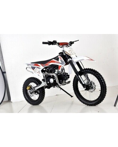 125CC DIRT BIKE PIT MOTOR TRAIL MOTOCROSS DINGO PRO ELECTRIC START 14/17 BIG WHEEL RED