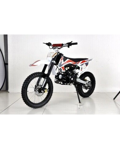 125CC DIRT BIKE PIT MOTOR TRAIL MOTOCROSS DINGO PRO ELECTRIC START 14/17 BIG WHEEL RED