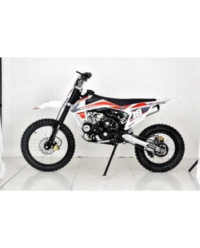 125CC DIRT BIKE PIT MOTOR TRAIL MOTOCROSS DINGO PRO ELECTRIC START 14/17 BIG WHEEL RED