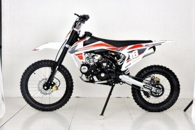 125CC DIRT BIKE PIT MOTOR TRAIL MOTOCROSS DINGO PRO ELECTRIC START 14/17 BIG WHEEL RED