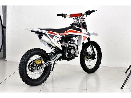 125CC DIRT BIKE PIT MOTOR TRAIL MOTOCROSS DINGO PRO ELECTRIC START 14/17 BIG WHEEL RED