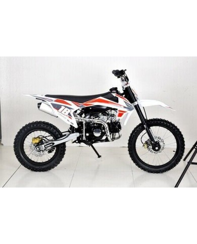 125CC DIRT BIKE PIT MOTOR TRAIL MOTOCROSS DINGO PRO ELECTRIC START 14/17 BIG WHEEL RED
