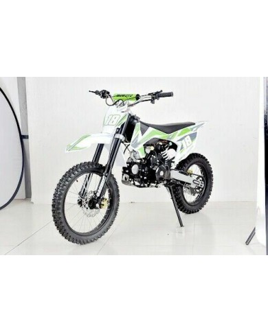 125CC DIRT BIKE TRAIL PIT MOTOR MOTOCROSS PRO DINGO ELECTRIC START 14/17 BIG WHEEL GREEN