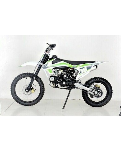 125CC DIRT BIKE TRAIL PIT MOTOR MOTOCROSS PRO DINGO ELECTRIC START 14/17 BIG WHEEL GREEN