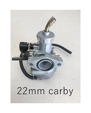 22mm Carby Carburetor + Foam Air Filter 110cc 125cc PIT Quad Dirt Bike ATV Buggy
