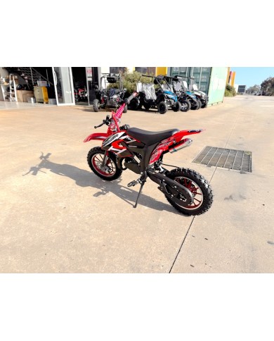 49CC DIRT BIKE KIDS PEE WEE MOTORCYCLE ATV 50CC HYDRAULIC BRAKES RED