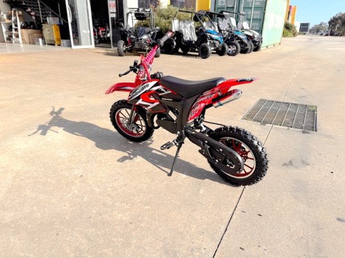 49CC DIRT BIKE KIDS PEE WEE MOTORCYCLE ATV 50CC HYDRAULIC BRAKES RED