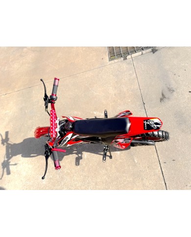 49CC DIRT BIKE KIDS PEE WEE MOTORCYCLE ATV 50CC HYDRAULIC BRAKES RED
