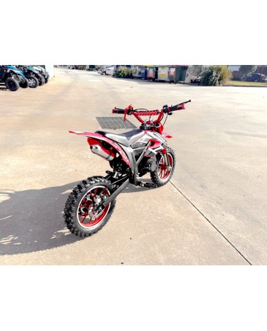 49CC DIRT BIKE KIDS PEE WEE MOTORCYCLE ATV 50CC HYDRAULIC BRAKES RED