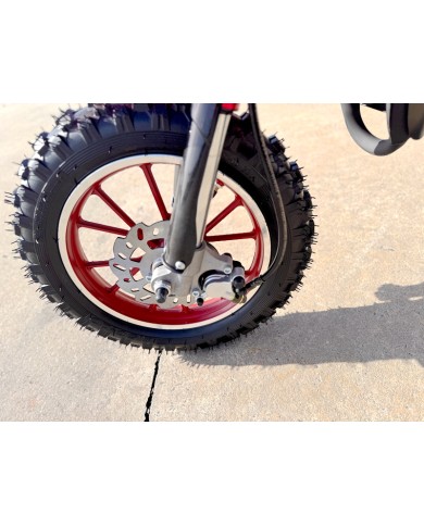49CC DIRT BIKE KIDS PEE WEE MOTORCYCLE ATV 50CC HYDRAULIC BRAKES RED